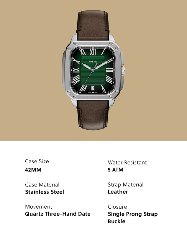 Fossil - Crosby Brown Analogue Watch