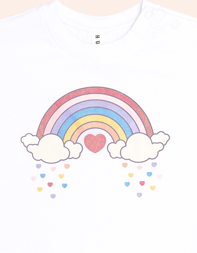 Huxbaby - Magical Rainbow Slouchy Tee - Babies-Teens