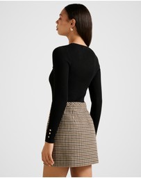 Forever New - Aisha 2 in 1 Knitted Mini Dress