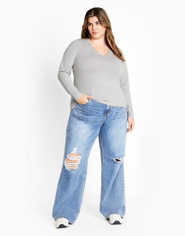 City Chic - Annie V Top