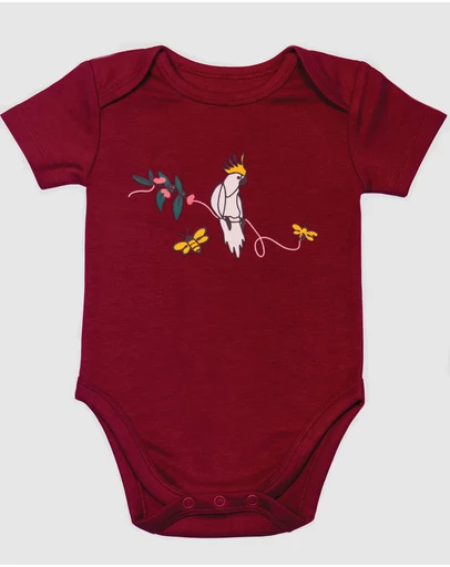 B Free Intimate Apparel - 100% Organic Cotton Short Sleeve Baby Bodysuit - Baby & Toddler