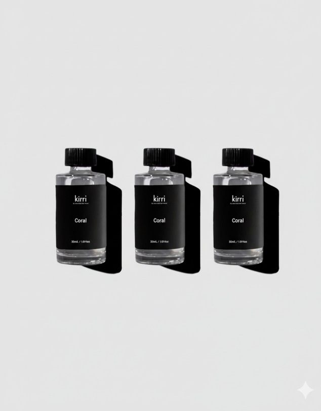 Kirri by Scent Australia Home - Coral 30ml Trio - Designer Range (Formerly Aqua Positano)