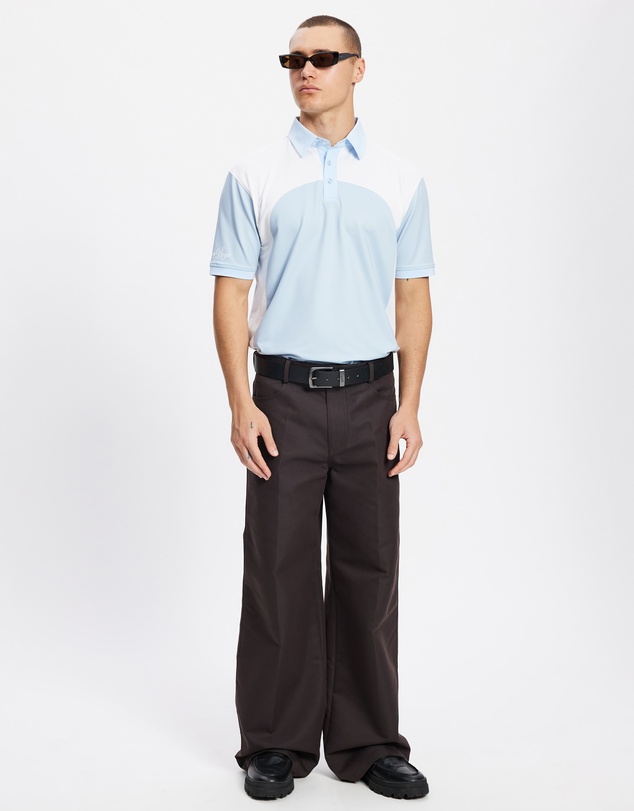 Bogey Boys - Curved Block Athletic Polo