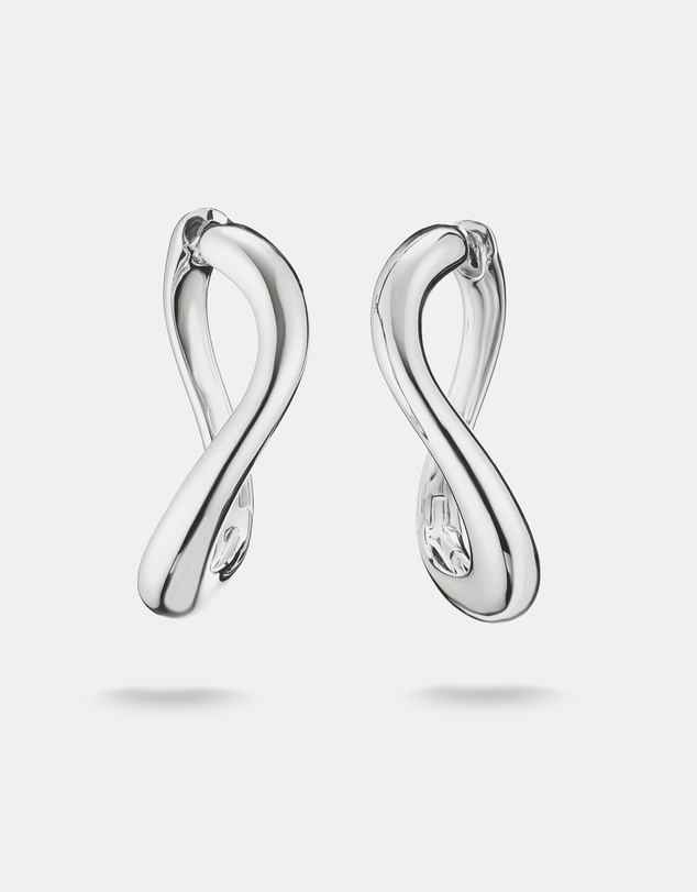 THOMAS SABO - THOMAS SABO Hoop earrings wave-shaped