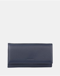 Pierre Cardin - Pierre Cardin Rustic Leather Ladies Wallet