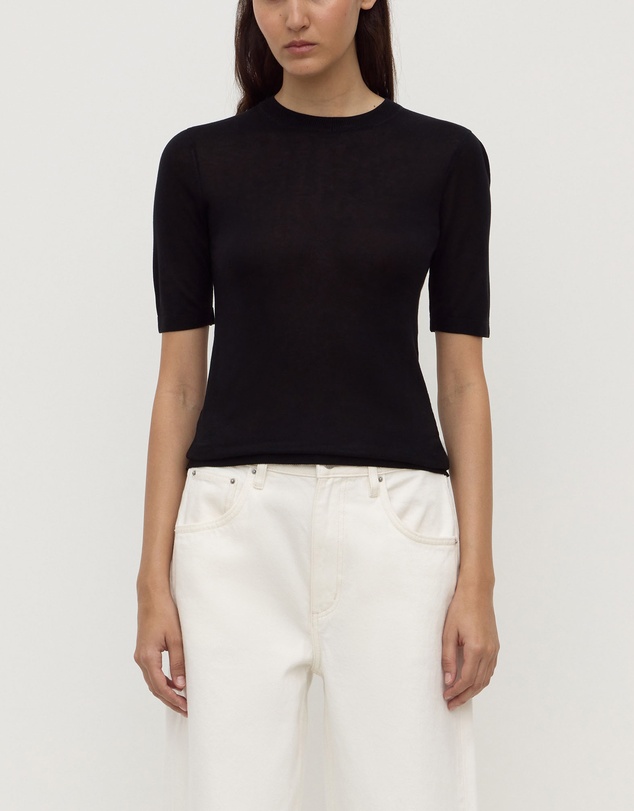 Assembly Label - Mina Silk Knit Tee