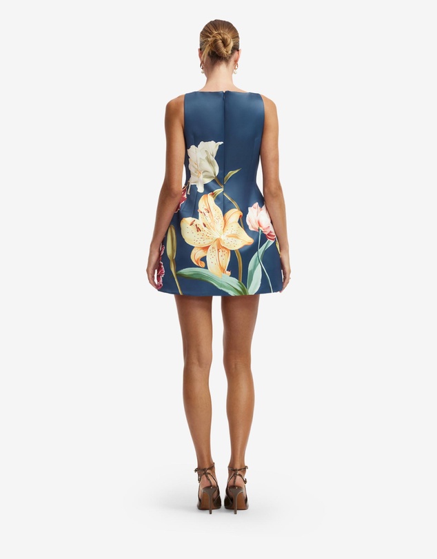 LEO LIN - Ali Embroidered Mini Dress