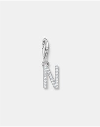 THOMAS SABO - Charm Pendant Letter N Silver