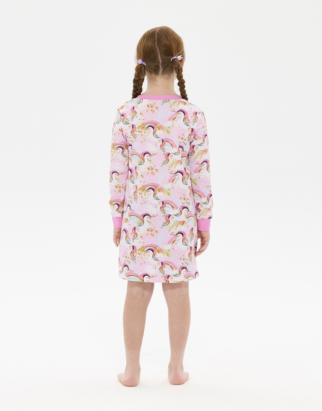 Rock Your Kid - Unicorn Pony Colour Pop Long Sleeve Lily Nightie