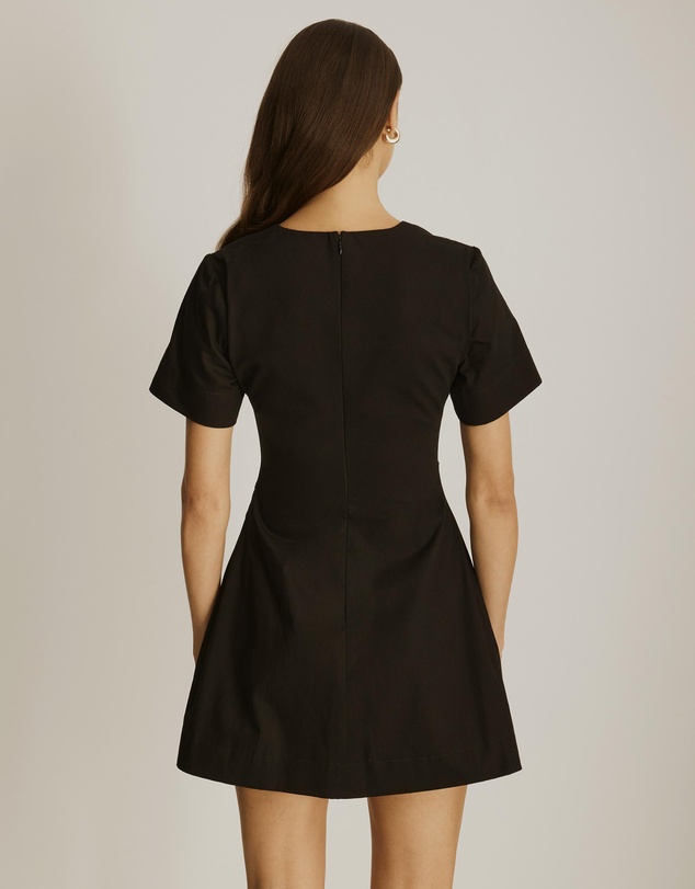 Atmos&Here - Ellie Cotton Twill Mini Dress