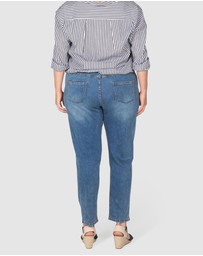 Love Your Wardrobe - Lottie Mid Wash Jeans