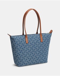 Tommy Hilfiger - Popette Tote Denim Flag