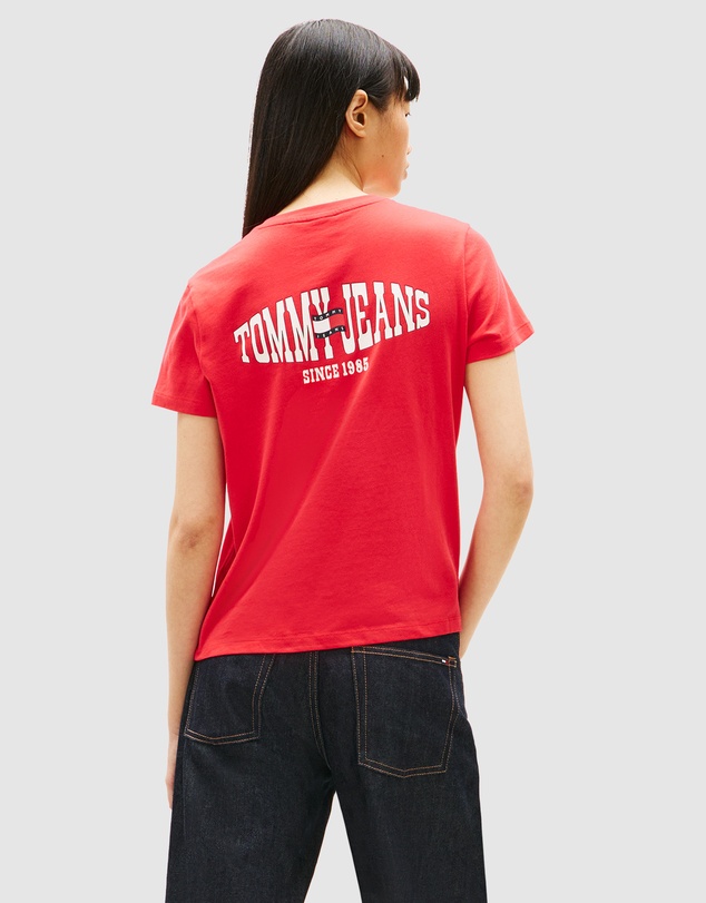 Tommy Jeans - Regular Wavy Flag Shortsleeve Tee