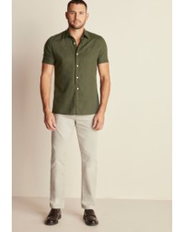 NEXT - Linen Blend Short Sleeve Shirt