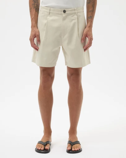 AERE - Hamptons Tailored Cotton Shorts