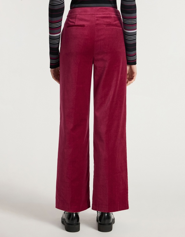Marcs - Nala Wide Leg Velvet Pants