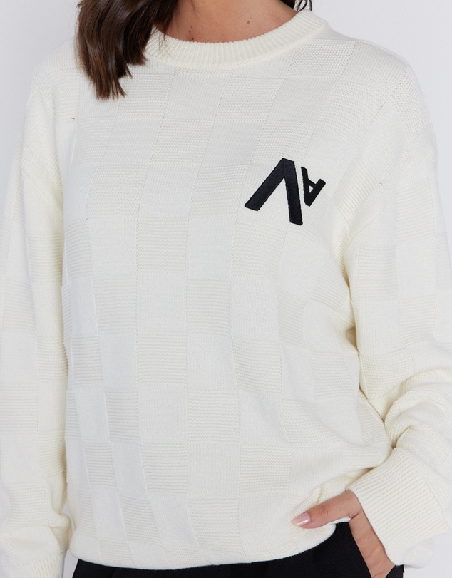 ALEXANDRA - Catier Knit Jumper Ivory
