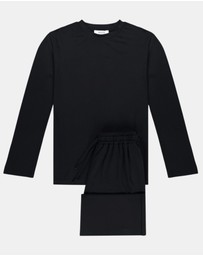 Henry Bucks - Henry Lounge Modal Jersey Long Sleeve Pyjama Set