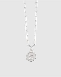 Von Treskow - Micro Coin Fine Clip Chain Necklace