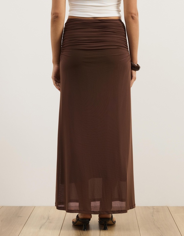 Atmos&Here - Thea Mesh Midi Skirt