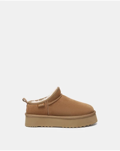 EVERAU - Australian Shepherd Ugg Nano Classic Platform Cow Suede Upper UGG Boots
