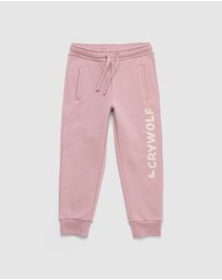 Crywolf - CHILL TRACK PANT Dusty Mauve