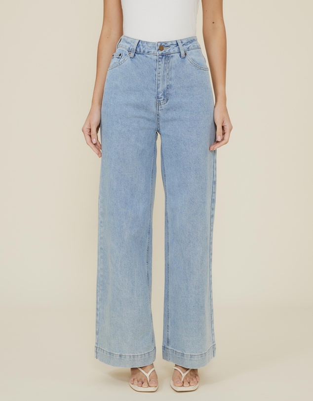 The Fated - Crop Wide Leg Jeans