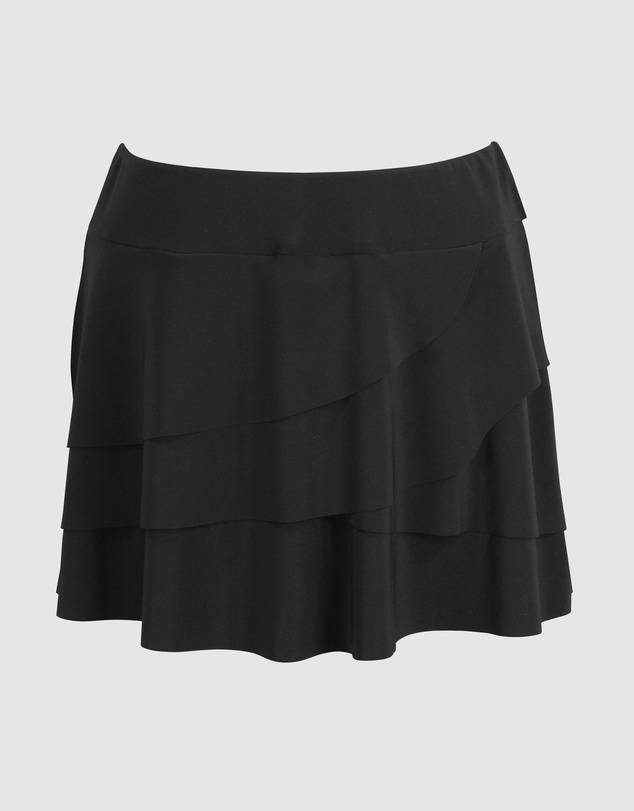 Miraclesuit Swimwear  - Layered Ruffle Skirted Tummy Control Bikini Bottom