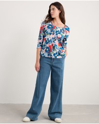 Seasalt - Seasalt Cornwall Multi Penhollow Top