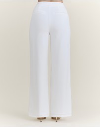 Six Stories - Pleated Wide Leg Trouser