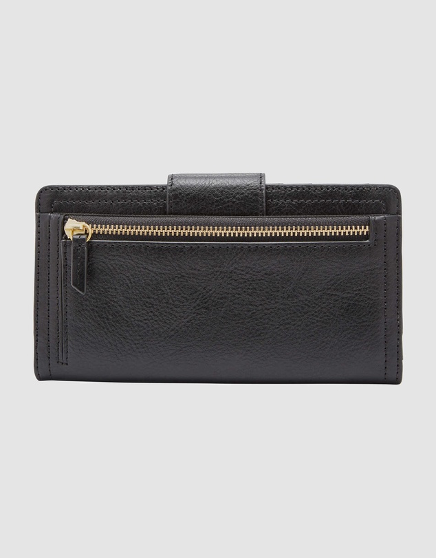 Fossil - Logan Black Tab Clutch