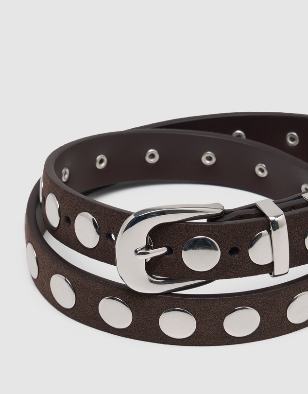 Oxford - Fiorella Suede Stud Belt