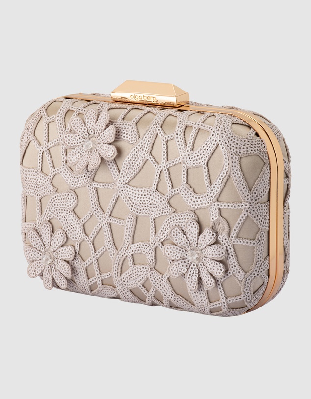 Olga Berg - Elena Appliqued Clutch