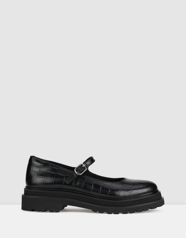 Rollie - Mary Jane Step Croc Flat