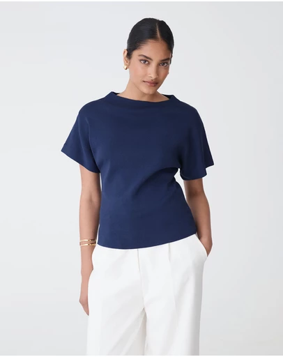 Forcast - Jemma Relaxed Knit Top