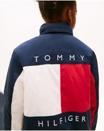 Tommy Hilfiger - Heritage Colour-Blocked Relaxed Jacket - Teens