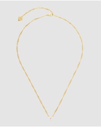 Wanderlust + Co - Heart Gold Necklace