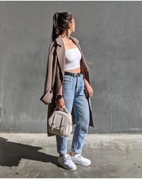 Belle & Bloom - Rumour Has It Oversized Wool Blend Coat