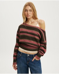 Cotton On - Softest Luxe Off Shoulder Knit Top