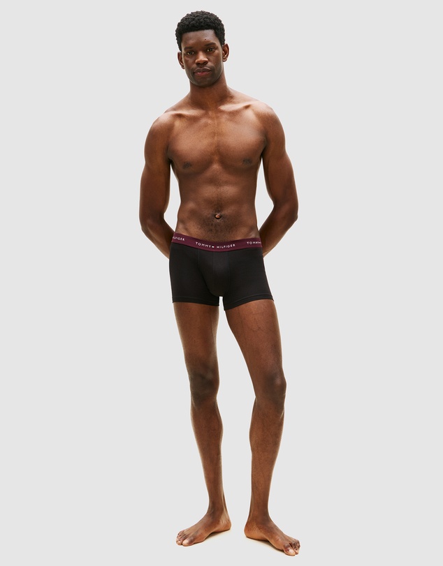 Tommy Hilfiger - 5-Pack Signature Repeat Logo Waistband Trunks