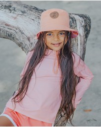Crywolf - LONG SLEEVE RASH VEST Pink