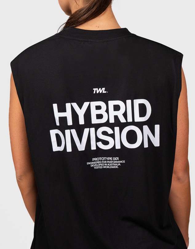 TWL - Oversized Haloflex Muscle Tank Hybrid Division