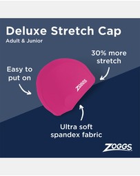 Zoggs - Delux Stretch Cap - Kids