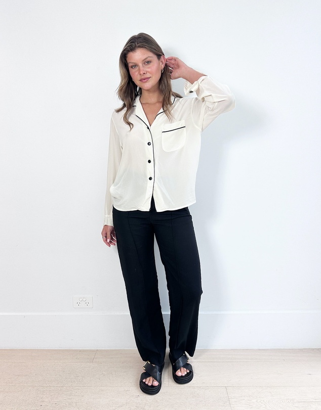 Cirkular - Pre-Loved - Max Mara Silk Shirt