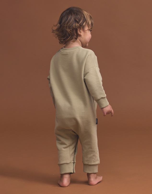 Crywolf - BABY CHILL ROMPER Elm