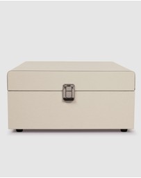 Crosley - Crosley Voyager Dune - Bluetooth Portable Turntable  & Record Storage Crate