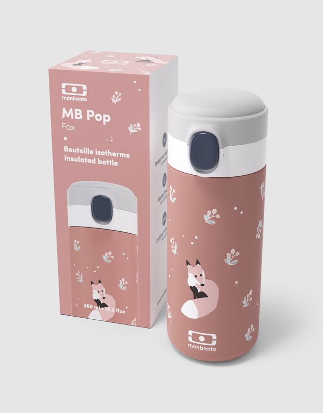 Monbento - Monbento Mb Pop Insulated Bottle - Fox