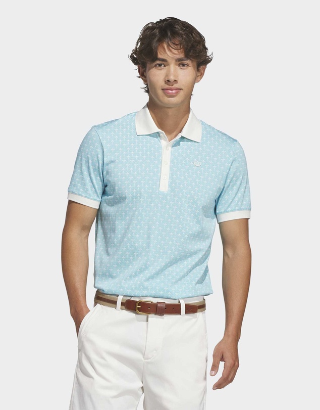 adidas Originals - Originals All Over Trefoil Polo Mens
