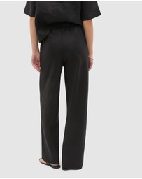Seed Heritage - Core Linen Easy Wide Leg Pant