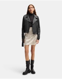 BOSS - Sameli Leather Jacket